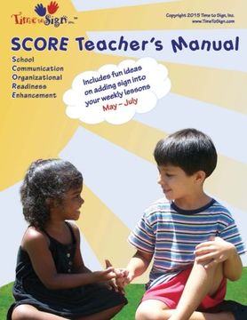 portada SCORE Teacher's Manual: May - July (Volume 8)