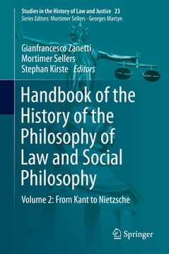 portada Handbook of the History of the Philosophy of Law and Social Philosophy: Volume 2: From Kant to Nietzsche (in English)