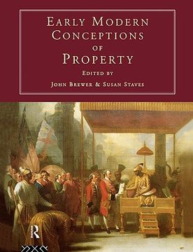 portada early modern conceptions of property (en Inglés)