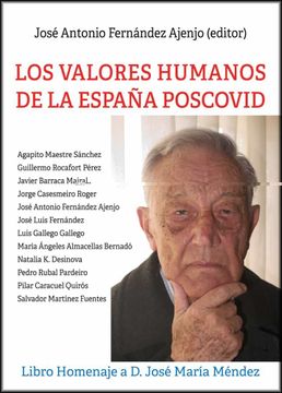 portada Los Valores Humanos de la España Poscovid: Libro Homenaje a d. José María Méndez (Monografías) (in Spanish)
