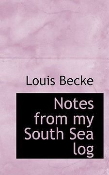 portada notes from my south sea log