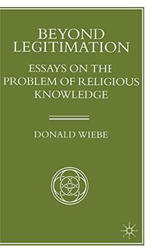 portada Beyond Legitimation: Essays on the Problem of Religious Knowledge (Library of Philosophy and Religion) (en Inglés)