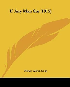 portada if any man sin (1915) (en Inglés)