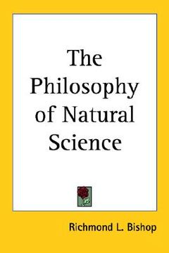 portada the philosophy of natural science (en Inglés)