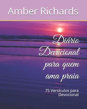 portada Diário Devocional para quem ama praia: 75 Versículos para Devocional (en Portugués)