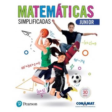 portada Matemáticas Simplificadas. Junior