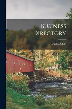 portada Business Directory (en Inglés)