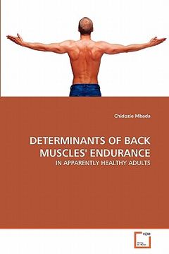 portada determinants of back muscles' endurance (en Inglés)