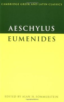 portada Aeschylus: Eumenides Paperback (Cambridge Greek and Latin Classics) (en Inglés)