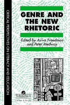 portada genre in the new rhetoric (en Inglés)