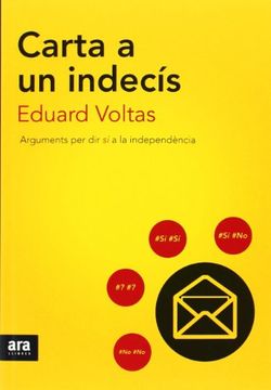 portada Carta a un Indecís (Catalan) (en Catalá)