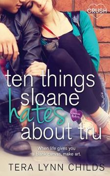 portada Ten Things Sloane Hates about Tru (en Inglés)