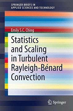 portada Statistics and Scaling in Turbulent Rayleigh-Bénard Convection (SpringerBriefs in Applied Sciences and Technology)