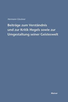 portada Beiträge zum Verständnis und zur Kritik Hegels Sowie zur Umgestaltung Seiner Geisteswelt (en Alemán)