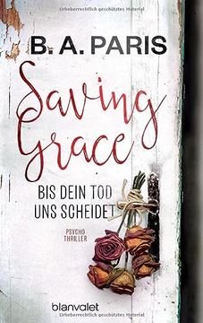 portada Saving Grace - bis Dein tod uns Scheidet: Psychothriller (en Alemán)