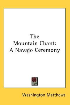 portada the mountain chant: a navajo ceremony