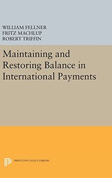 portada Maintaining and Restoring Balance in International Trade (Princeton Legacy Library) (en Inglés)