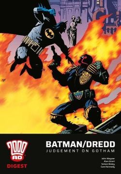portada 2000 ad Digest: Judge Dredd/Batman: Vendetta in Gotham