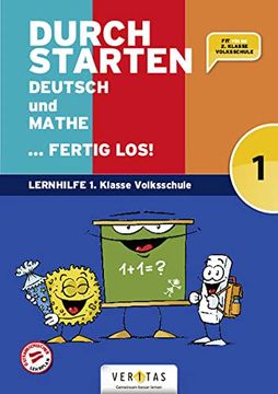 portada Durchstarten Volksschule 1. Klasse - Deutsch und Mathe. Fertig Los! - Übungsbuch (en Alemán)