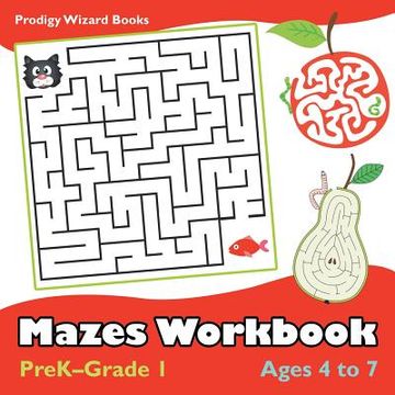 portada Mazes Workbook PreK-Grade 1 - Ages 4 to 7 (en Inglés)