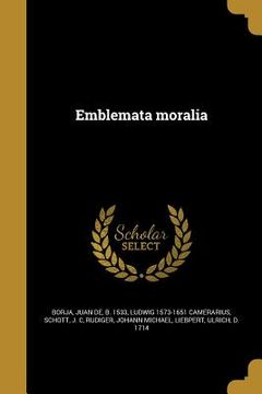 portada Emblemata moralia (en Latin)