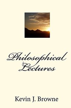 portada philosophical lectures (in English)
