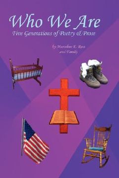 portada who we are: five generations of poetry & prose (en Inglés)