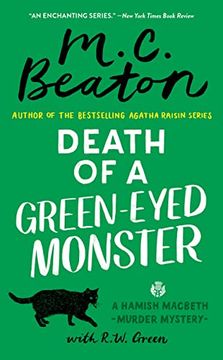 portada Death of a Green-Eyed Monster (a Hamish Macbeth Mystery, 34) (en Inglés)