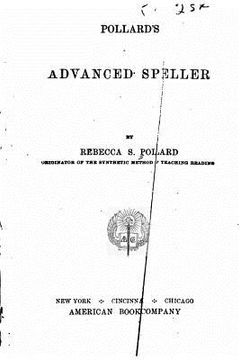 portada Pollard's Advanced Speller (en Inglés)
