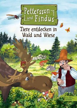 portada Pettersson und Findus: Tiere Entdecken in Wald und Wiese (Edel Kids Books) (en Alemán)