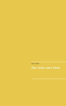 portada Des rimes sans frimes (in French)