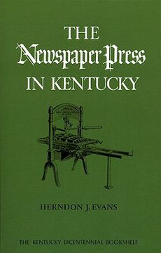 portada the newspaper press in kentucky (in English)