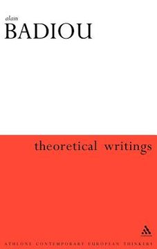 portada theoretical writings (in English)