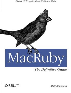 portada Macruby: The Definitive Guide: Ruby and Cocoa on os x (in English)