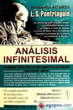 portada Análisis infinitesimal (in Spanish)