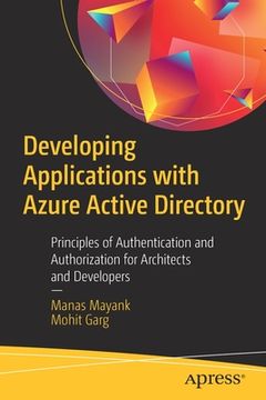 portada Developing Applications with Azure Active Directory: Principles of Authentication and Authorization for Architects and Developers