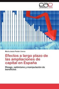portada efectos a largo plazo de las ampliaciones de capital en espa a (in English)