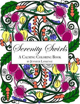 portada Serenity Swirls: 25 Unique Coloring Patterns for Stress Relief and Mindfulness (8. 5 x 11) (in English)
