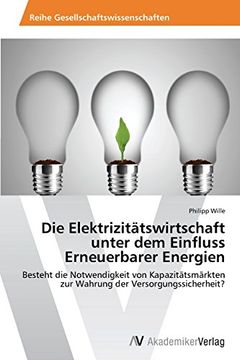 portada Die Elektrizitatswirtschaft Unter Dem Einfluss Erneuerbarer Energien