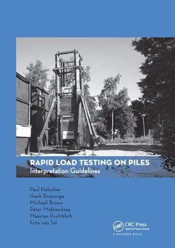 portada Rapid Load Testing on Piles: Interpretation Guidelines (Cur Publication) 