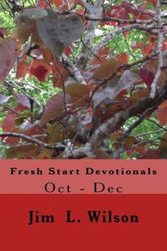 portada Fresh Start Devotionals: Oct to Dec (en Inglés)