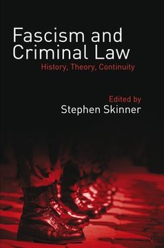 portada Fascism and Criminal Law: History, Theory, Continuity (en Inglés)