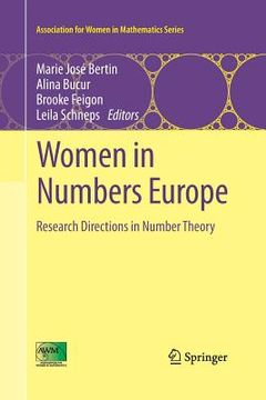 portada Women in Numbers Europe: Research Directions in Number Theory
