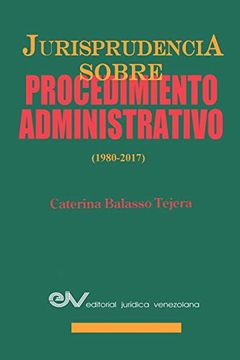 portada Jurisprudencia Sobre Procedimientos Administrativos (1980-2017)
