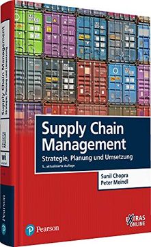 portada Supply Chain Management: Strategie, Planung und Umsetzung (Pearson Studium - Economic Bwl) (en Alemán)