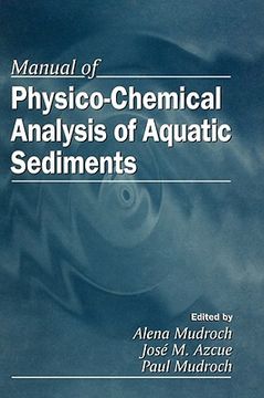 portada manual of physicochemical analysis and bioassessment of aquatic sediments