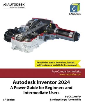 portada Autodesk Inventor 2024: A Power Guide for Beginners and Intermediate Users (en Inglés)