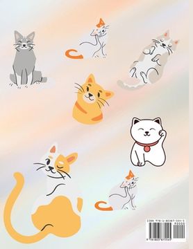 portada Katzen-Malbuch für Kinder: Katzen-Malbuch für Vorschulkinder Niedliches Katzen-Malbuch für Kinder