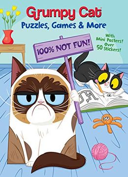 portada Grumpy cat Puzzles, Games & More (Grumpy Cat) 