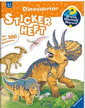 portada Dinosaurier Stickerheft (en Alemán)
